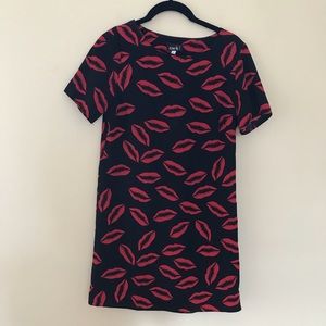 Printed mini dress